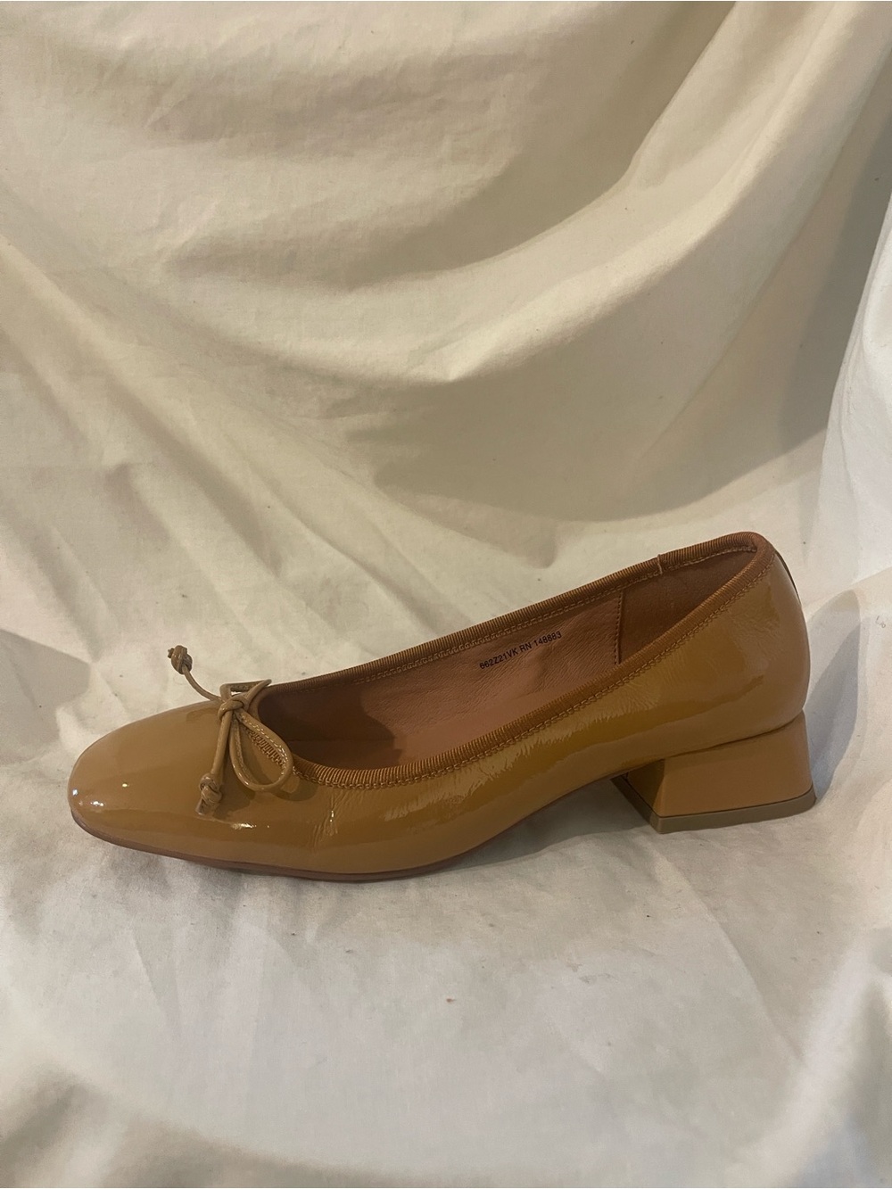 BiBi Lou Patent Pumps w/Bow